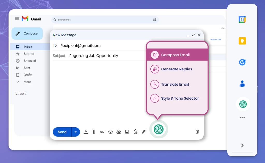 AI Email Writer for Gmail