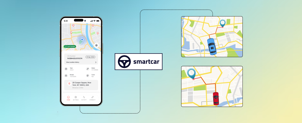 Smartcar API Integration for vehicle recovery mobile app 