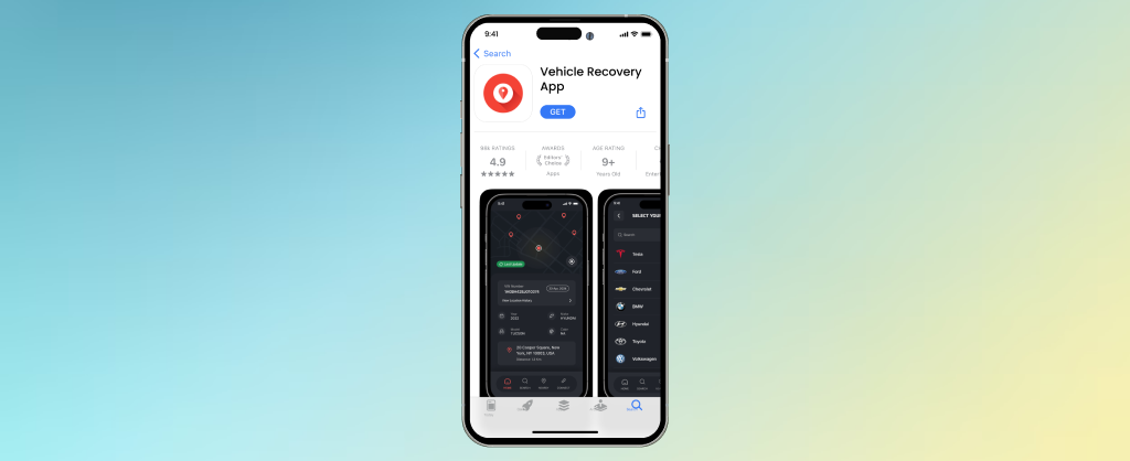 Vehicle tracking and recovery app is live 