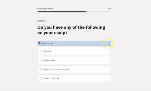 Study Hair Loss Symptoms