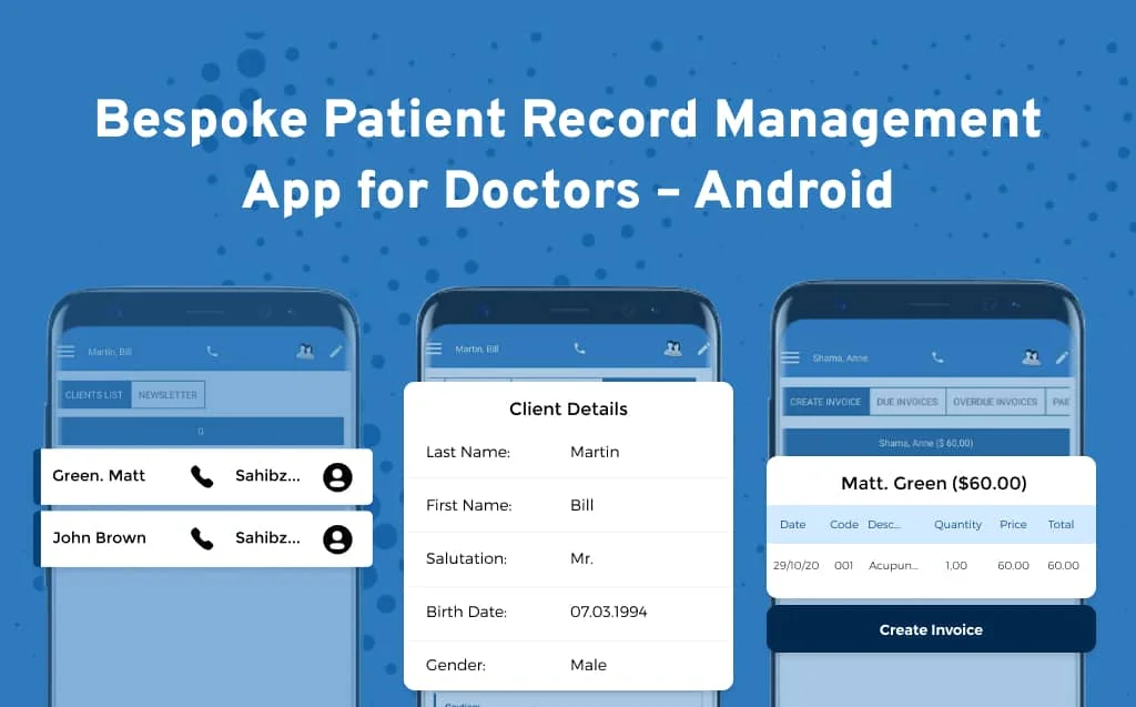 Banner patient management app-tbi