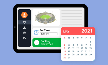 sports booking software-TBI