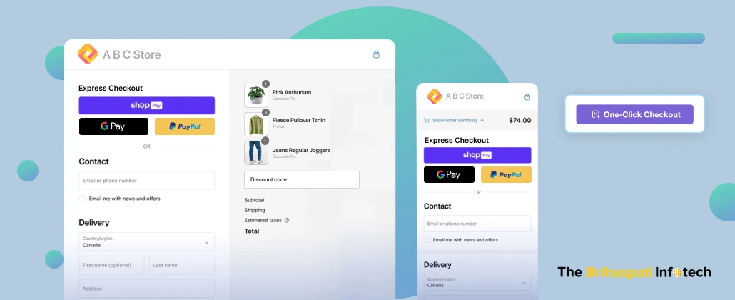 Shopify’s One -Page Checkout