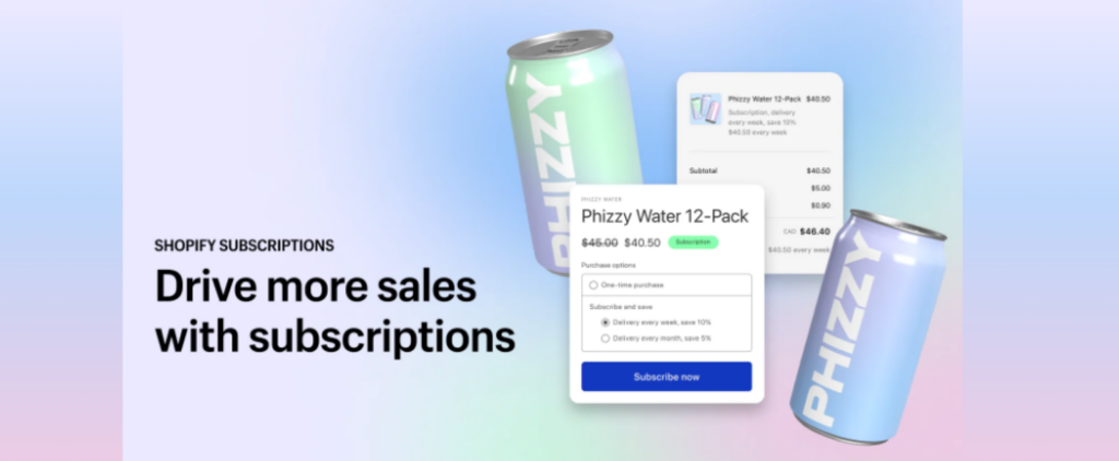 Shopify Winter '24 Edition Shopify Subscriptions