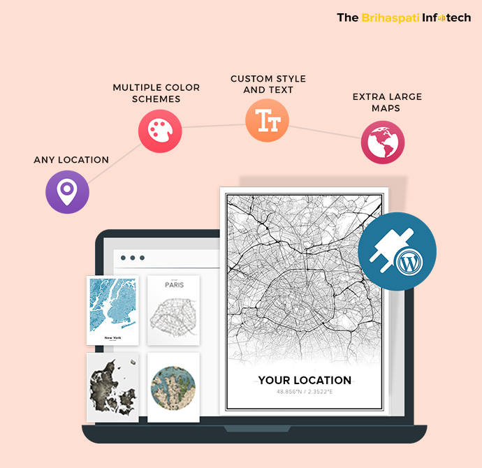 Sell Personalized Map Posters: WordPress Plugin for Printing Custom Maps